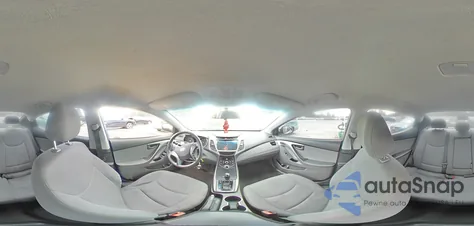 2014 Hyundai Elantra Se z USA, uszkodzony, nr VIN 5NPDH4AE1EH496321